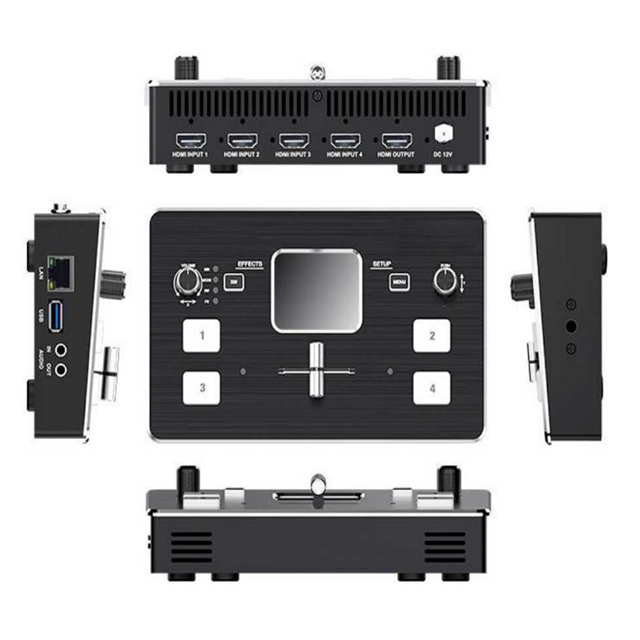  Multi-format Video Mixer Switcher 4 x HDMI inputs