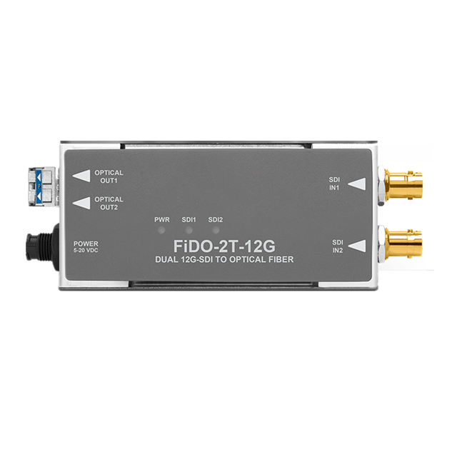 12G SDI Fiber Optic Extender