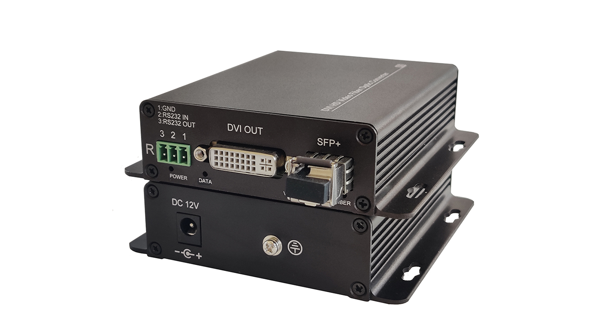 DVI Video to Fiber Optical Converter