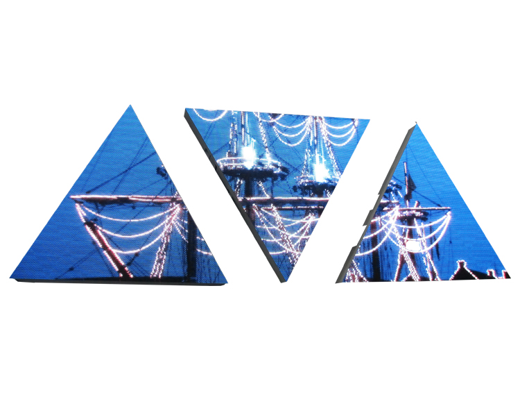 Triangular LED Display