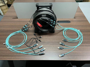 HDMI 2.0 Optical Fiber Cable-Multi-channel and detachable HDMI interface model