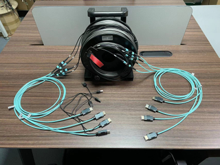 HDMI 2.0 Optical Fiber Cable-Multi-channel and detachable HDMI interface model