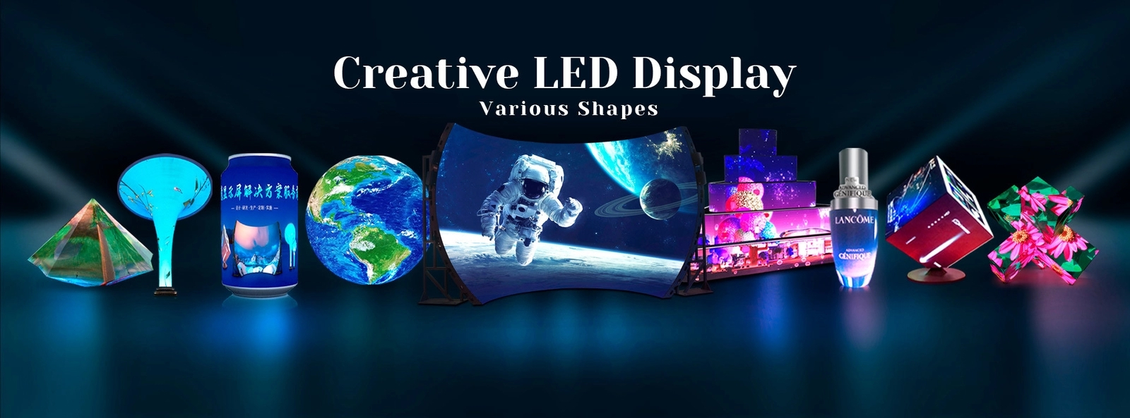 One-Stop Creative and Irregular LED Display Solutions